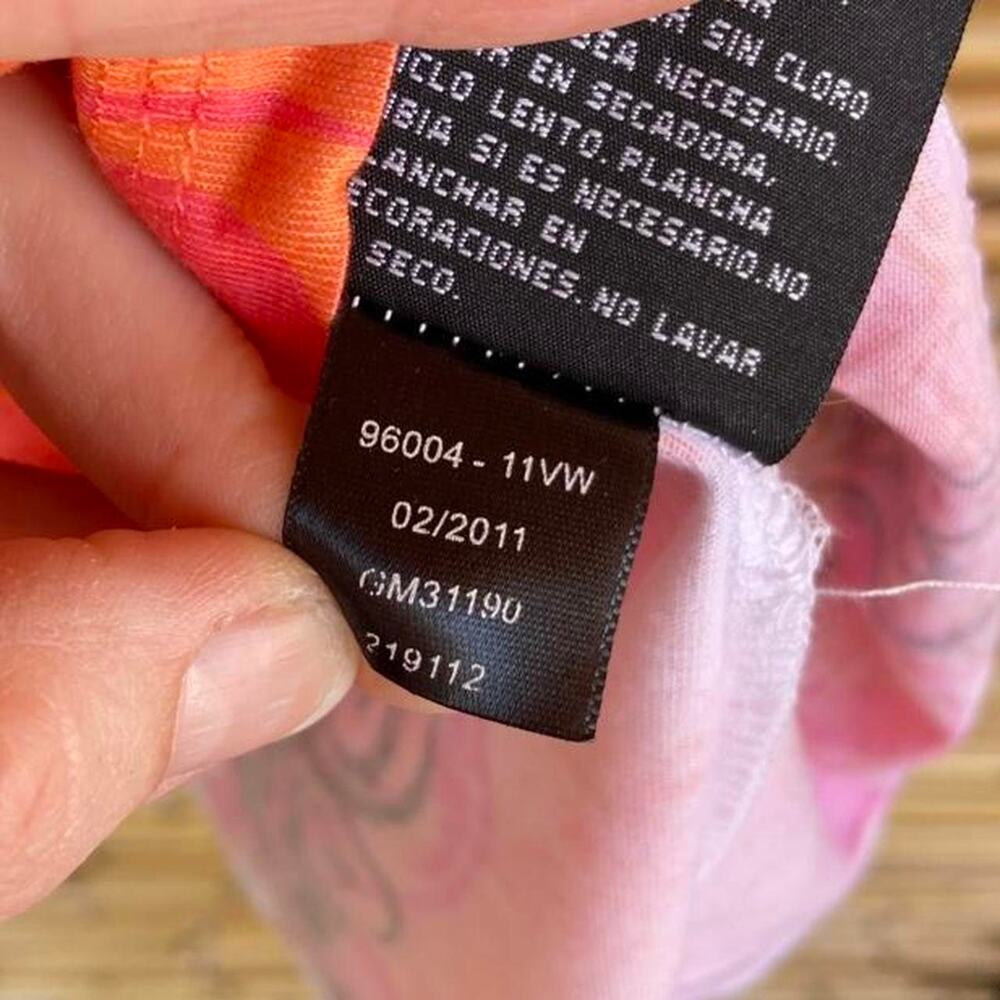 Harley Davidson pink and orange tank - Picture 5 of 8